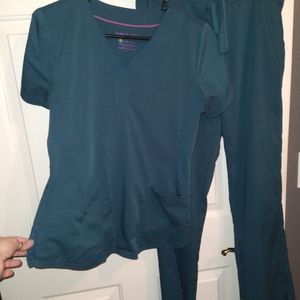 Purple Label by Healing Hands Scrub Set